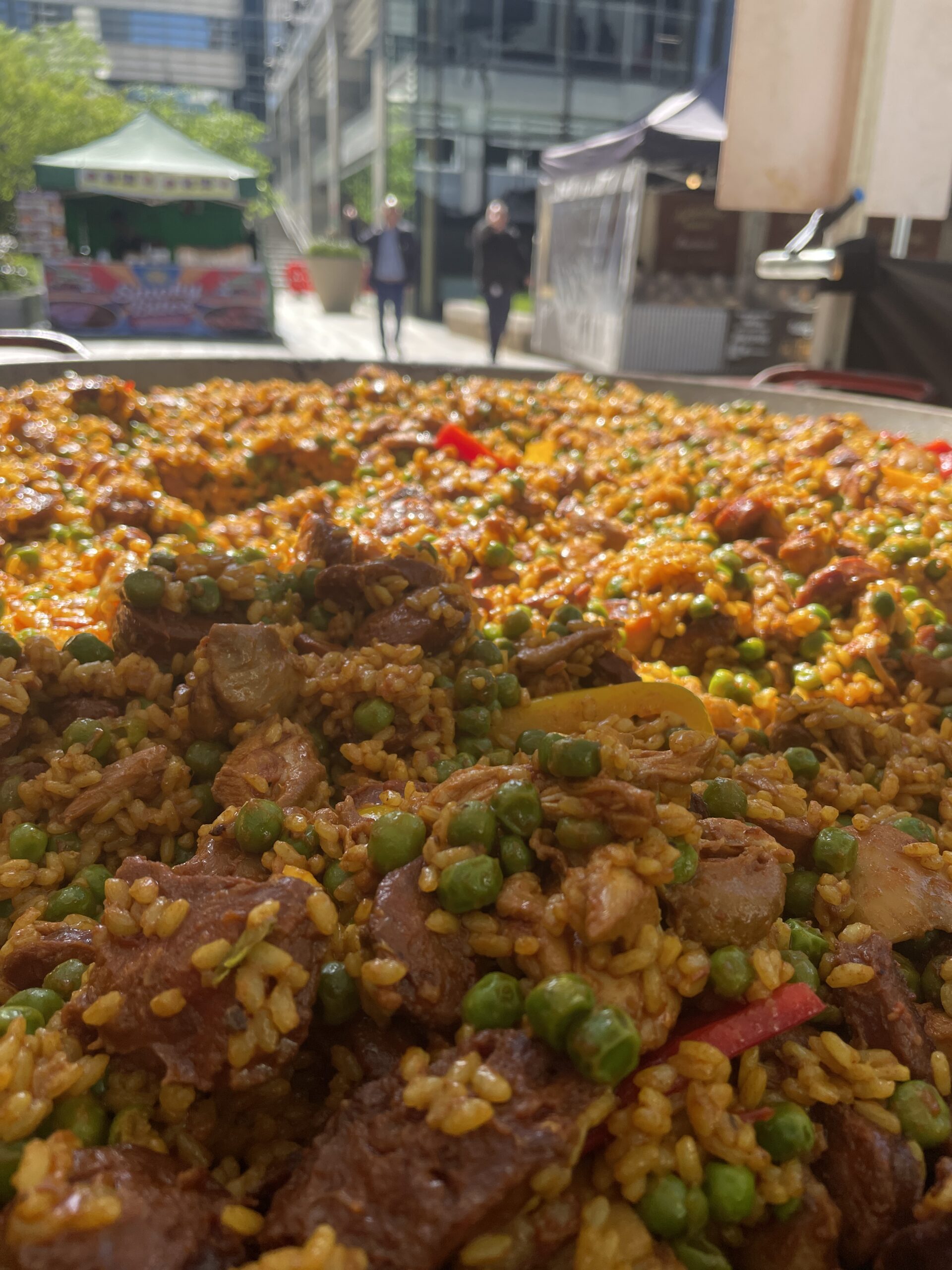 chicken and chorizo paella
